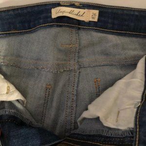 WOMENS BLUE SKINNY JEANS SIZE 26